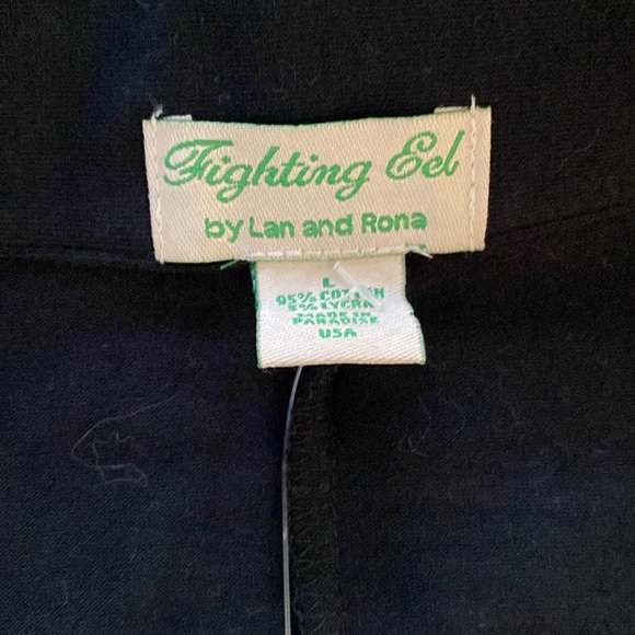 ❤️ Fighting Eel Black Blazer Size Large NWT - Picture 5 of 9